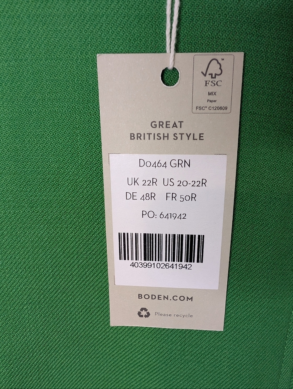 💘 Boden Sleeveless Wool-Blend Mini Shift Dress green 20 22 NWT - Picture 6 of 10